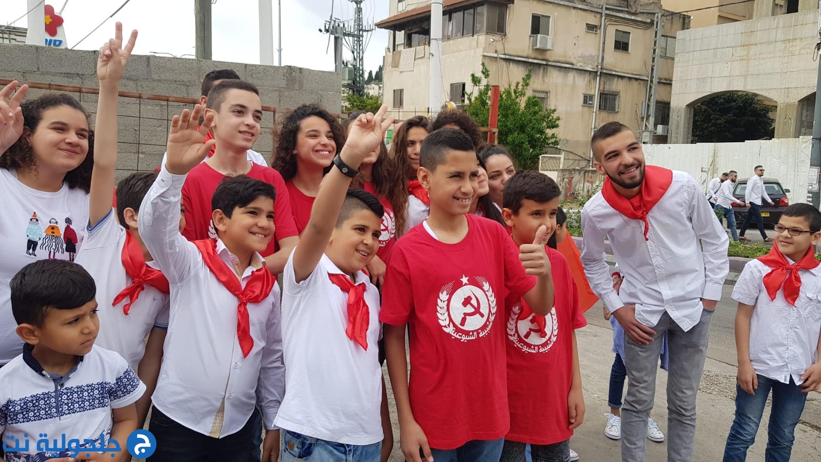 انطلاق مسيرة الأولّ من ايار في مدينة الناصرة